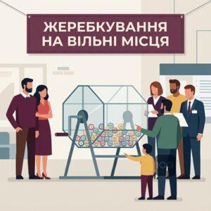 Процедура жеребкування на вільні місця в школі