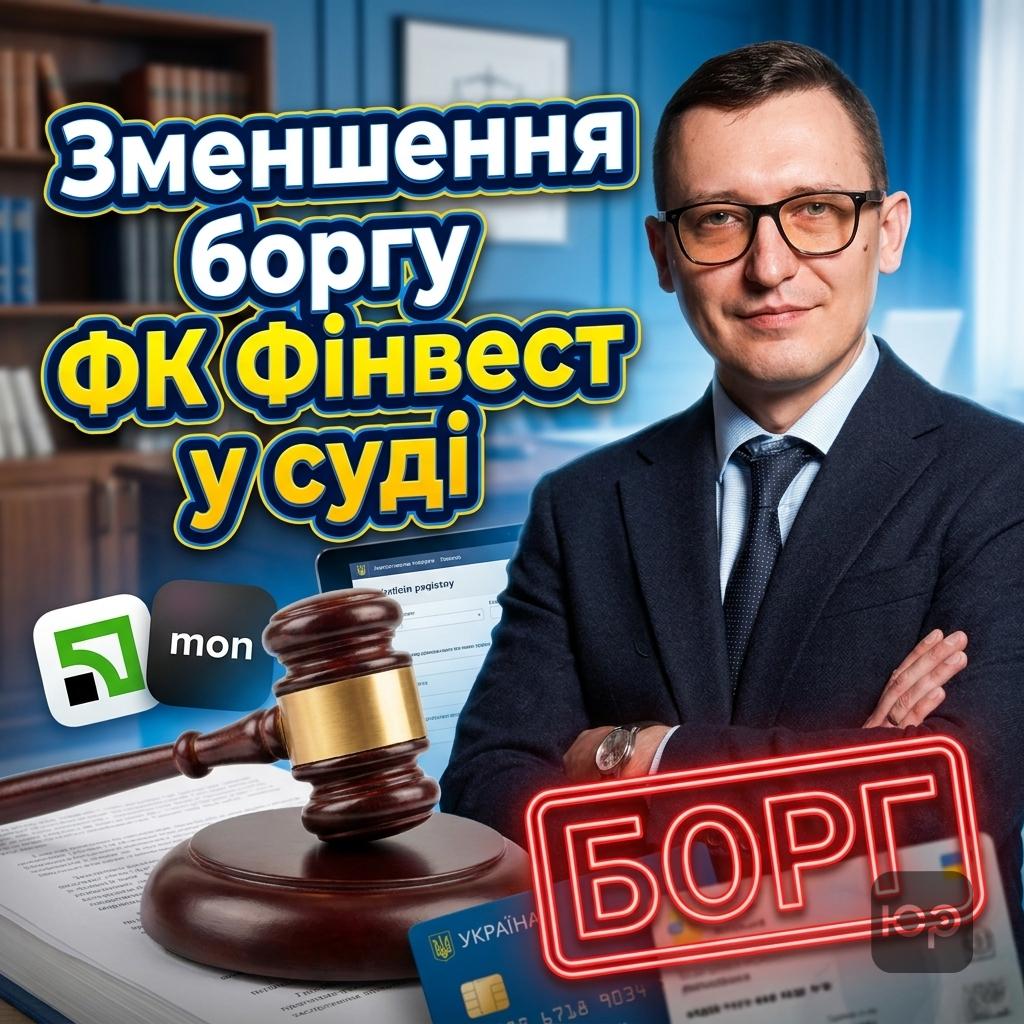 Як зменшити борг ФК Фінвест у суді