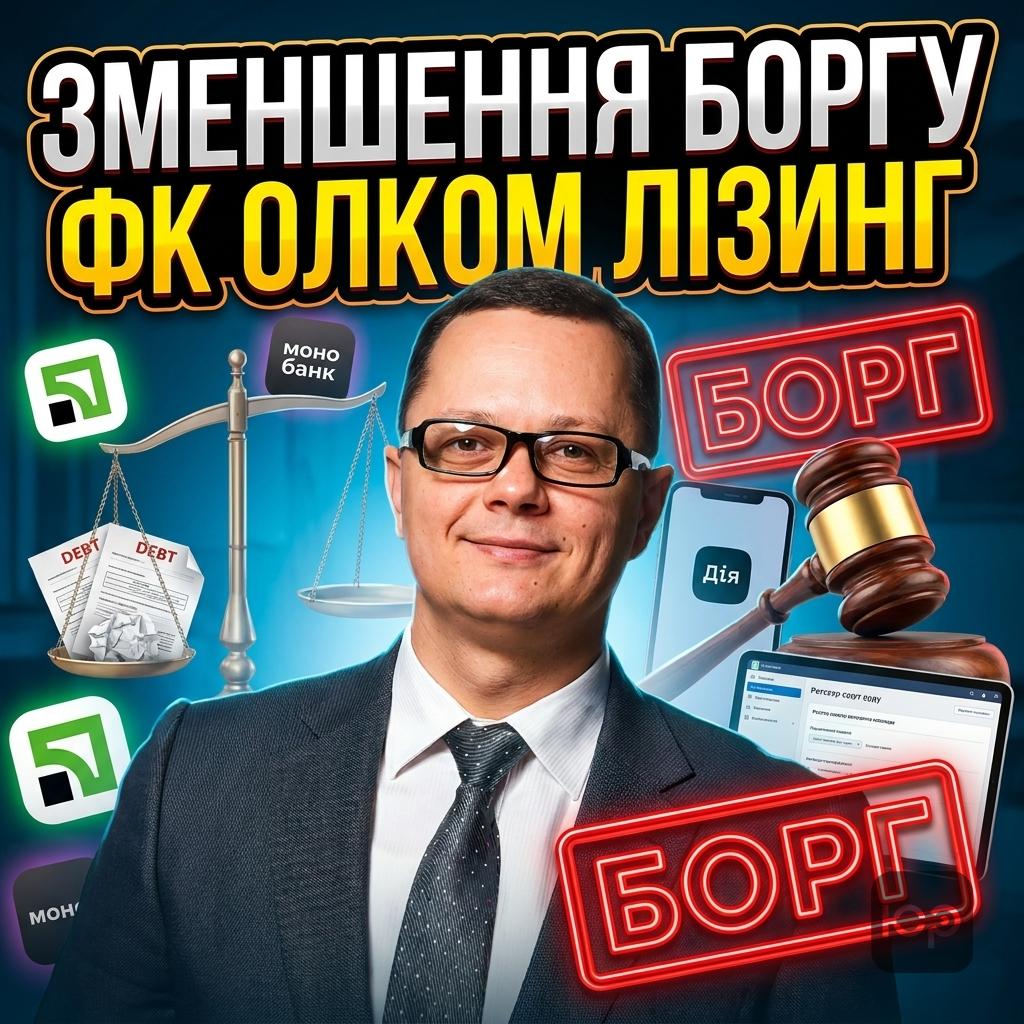 ФК Олком Лізинг викупив борг: як законно зменшити суму
