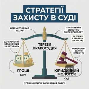 Стратегії зменшення боргу перед РЕАЛАЙНС ФІНАНС у судовому процесі