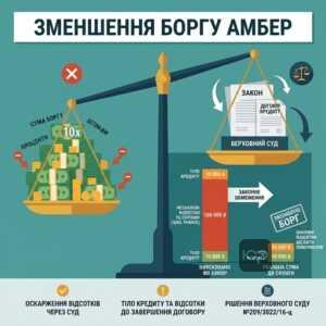 Як зменшити суму боргу ФК Амбер через суд та оскаржити відсотки