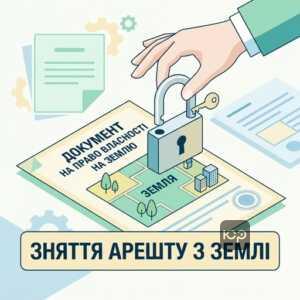 зняття арешту з землі виконавцем процедура