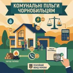 Знижка на комунальні послуги чорнобильцям та оплата ЖКГ