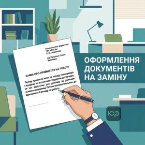 Зразок заяви про прийняття на роботу на декретну посаду з правильним формулюванням події