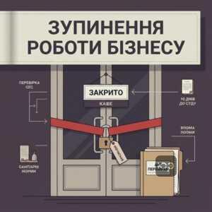 приостановление работы бизнеса из-за санитарно-эпидемических норм