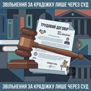 Неможливість звільнення за крадіжку без вироку суду: ризики та правові наслідки для роботодавця