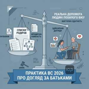 Звільнення з військової служби по догляду за батьками з інвалідністю згідно з практикою ВС 2026 року