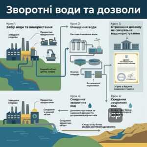 Скидання зворотних вод потребує дозволу на спеціальне водокористування