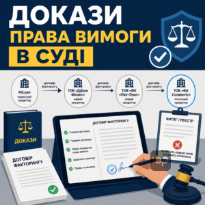 Аналіз доказів та договорів факторингу ФК Солвентіс у судовому процесі