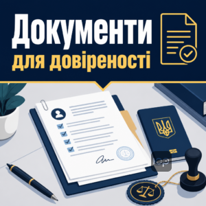 Перечень документов для оформления нотариальной доверенности физическими и юридическими лицами