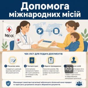 Подача документів для встановлення факту народження дитини через міжнародні організації