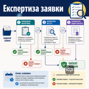 Экспертиза заявки на патент и шаги процедуры чтобы получить патент