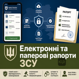 Какие рапорты подпадают под действие нового закона об ответственности командования.