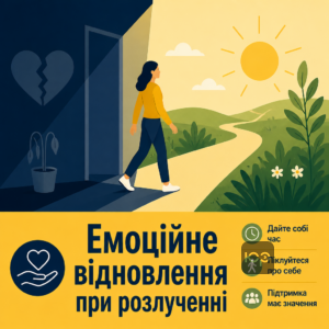 Корисні поради про те як пережити розлучення та зберегти емоційну стабільність