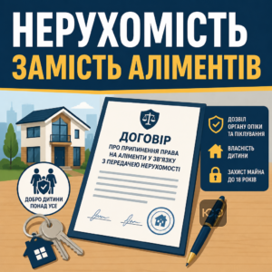 Договор о прекращении права на алименты в связи с передачей недвижимости
