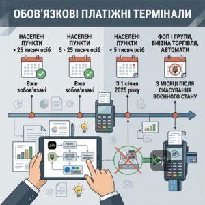 Обов'язкові платіжні термінали та еквайринг для підприємців