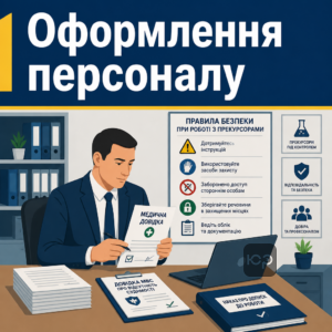Легализация персонала для работы с прекурсорами