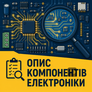 Составление перечня комплектующих деталей и плат для ТМ для электроники