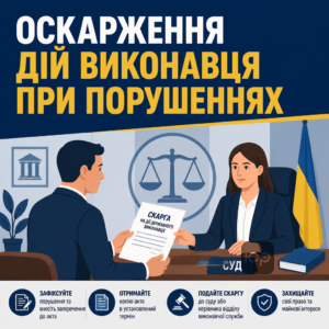Як оскаржити дії державного виконавця при порушенні процедури залучення понятих