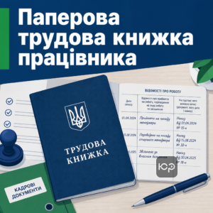 Ведення паперової трудової книжки найманих працівників ФОП за їхньою вимогою