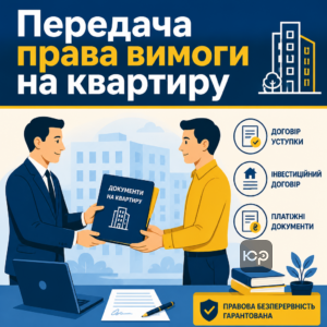 Правонаступництво та прийняття квартири після забудовника при уступці майнових прав