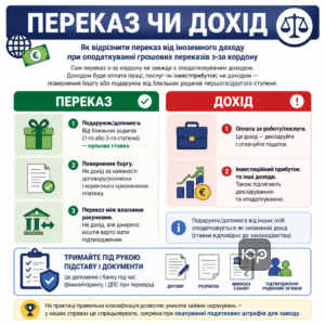 Как отличить перевод от иностранного дохода при налогообложении денежных переводов из-за границы