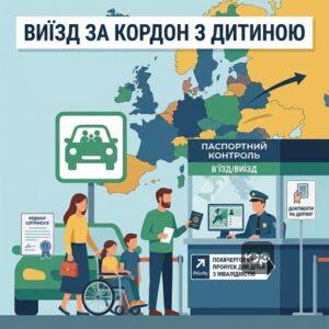 Перетин кордону з дитиною з інвалідністю під час воєнного стану