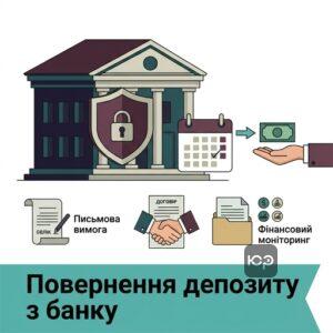 Процедура повернення депозиту з банку у разі затримки виплат