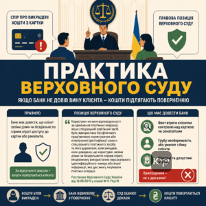 Судебная практика, когда украли деньги с карты, а банк не доказал вину клиента