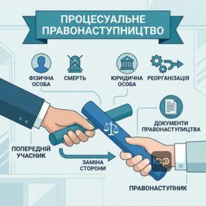 Процесуальне правонаступництво та заміна сторони в цивільному процесі