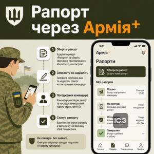 Новые контракты ВСУ через Армия+ и порядок подачи рапорта