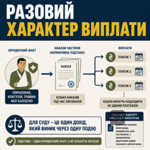 Разовий характер виплати і компенсація за Постановою 168