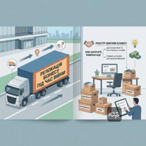 Документи для релокації та нові категорії Реєстру збитків бізнесу