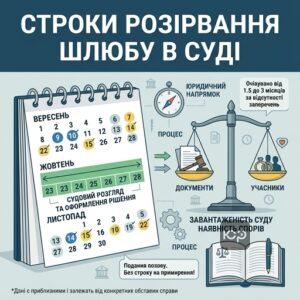 Скільки часу триває дистанційне розлучення з військовим через суд