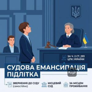 Судебный порядок эмансипации несовершеннолетнего для получения права на завещание несовершеннолетнего