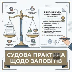 Анализ судебных решений по получению дееспособности для оформления завещания несовершеннолетнего