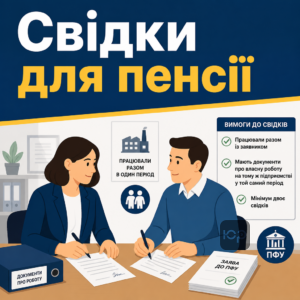 Свідки для пенсії окупована територія та вимоги до їхніх документів