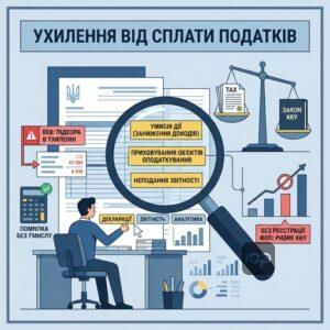 Детальний розбір того, що вважається ухиленням від сплати податків в Україні