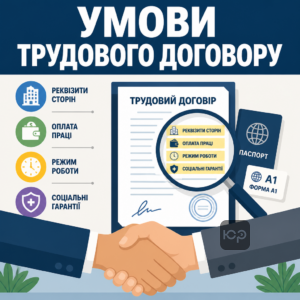 Обов'язкові умови трудового договору з іноземним роботодавцем