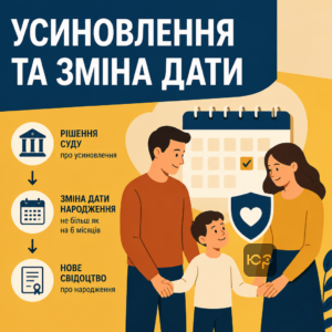 Порядок для усыновленных при изменении даты рождения согласно Семейному кодексу