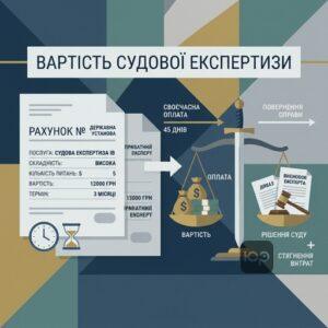 Вартість експертизи інтелектуальної власності та оплата рахунків