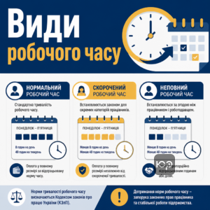 Виды рабочего времени и норма продолжительности рабочего времени по КЗоТ