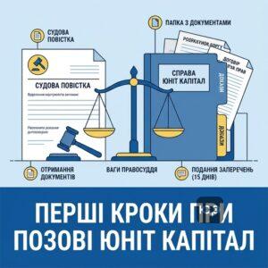 Юніт Капітал подав до суду план дій для боржника та захист прав