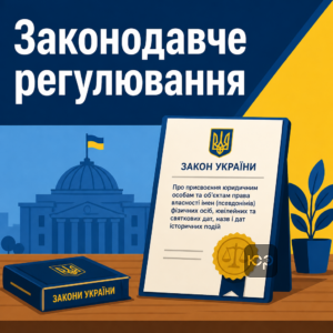 Закон про присвоєння юридичним особам імен фізичних осіб та історичних дат