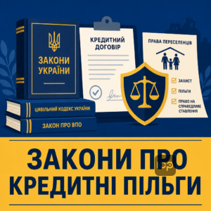 Огляд законодавства про кредитні пільги для ВПО та захист переселенців від штрафів