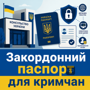Оформлення закордонного паспорта для жителів Криму за кордоном у консульстві