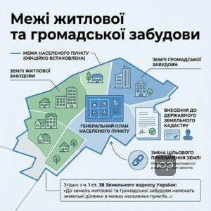 Правовий режим земель житлової та громадської забудови в межах населеного пункту