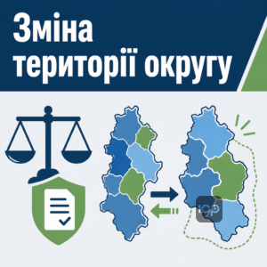 Зміна території та меж старостинських округів у місцевих радах