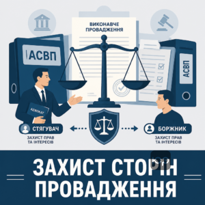Адвокат у виконавчому провадженні захищає права боржника та стягувача
