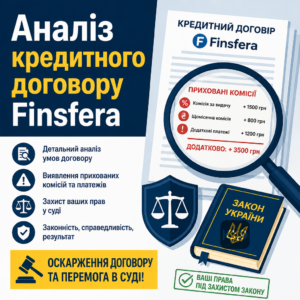 Оскарження договору Іннова Фінанс та виграти суд з Іннова Фінанс